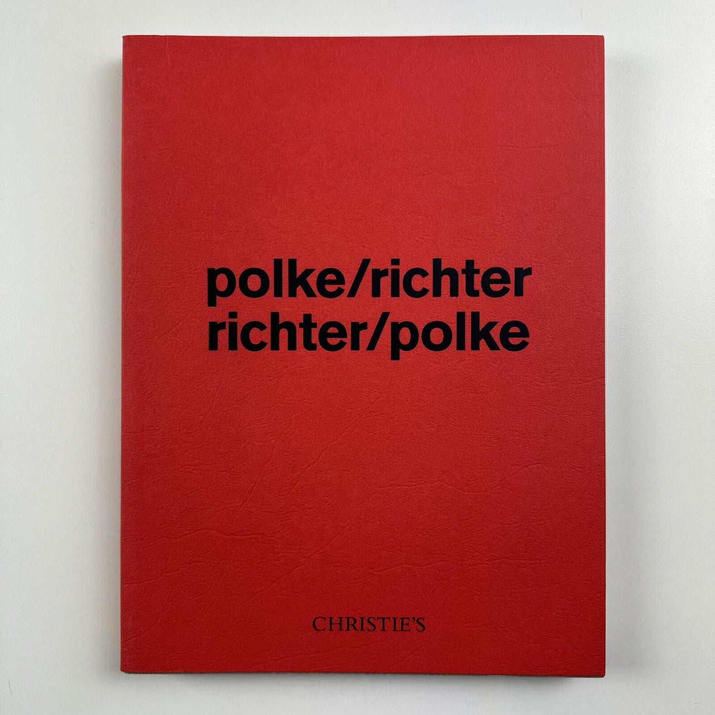 polke/richter - richter/polke | Christie's Mayfair, 25 April to 7 July 2014