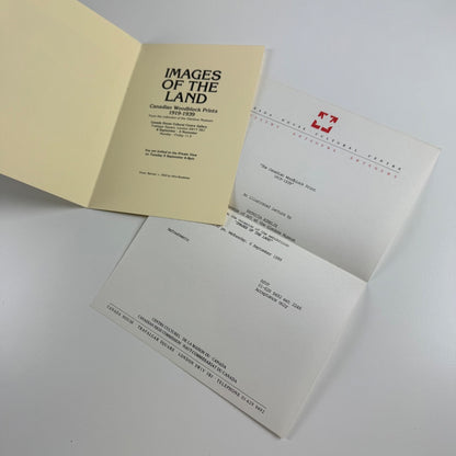 Private view invite Images of the Land Canadian Woodblock Prints Glenbow Museum