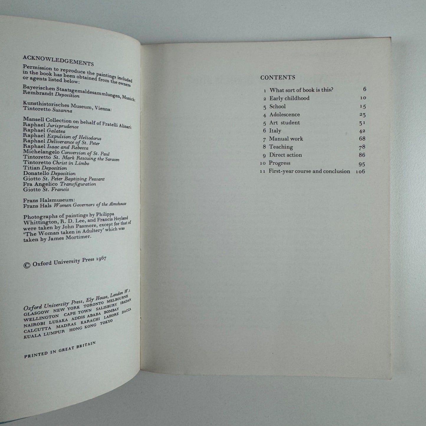 Alive to Paint by Francis Hoyland Oxford University Press 1967