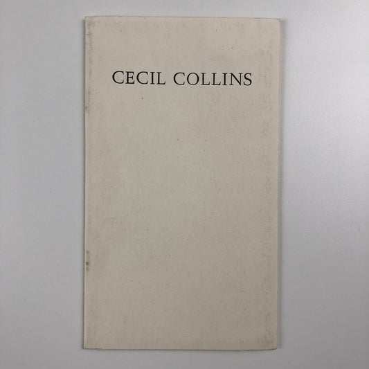 Cecil Collins New Drawings | Anthony D'Offay 1976 | Tragara Press, limited edition