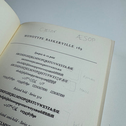 The New Western Type Book foreword by John Ryder Western Printing Services 1980