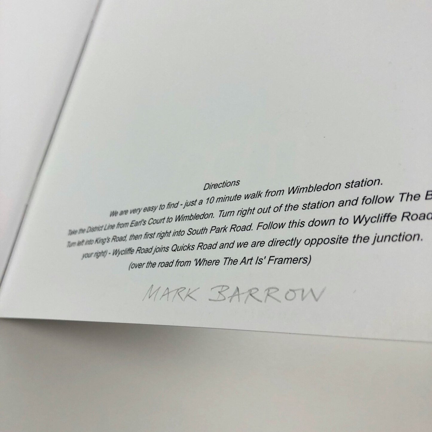 Modern British Artists gallery, London | 2004 exhibition catalogue