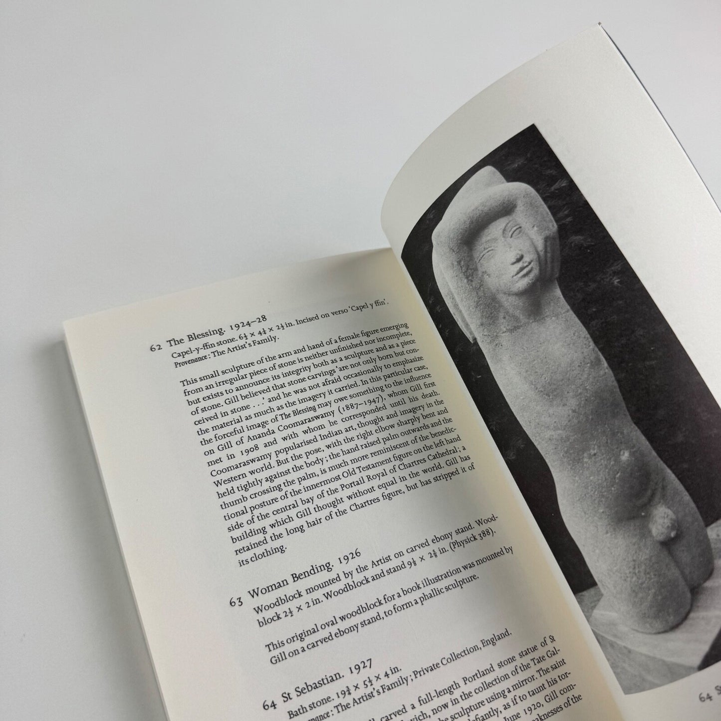 Eric Gill. Drawings & Carvings. A Centenary Exhibition | Anthony d'Offay, 1982