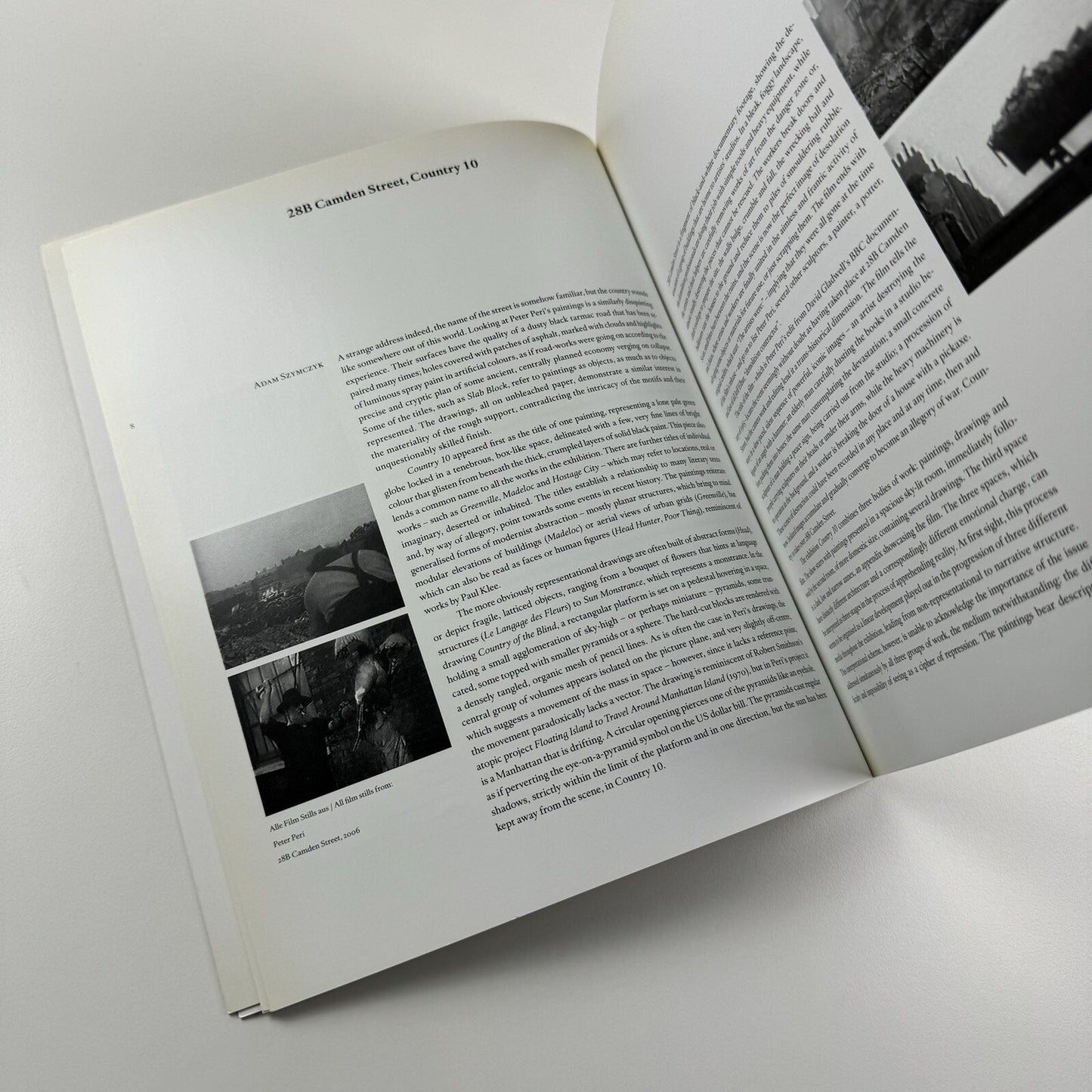 Peter Peri. Country 10 | Kunsthalle Basel 2006 exhibition catalogue