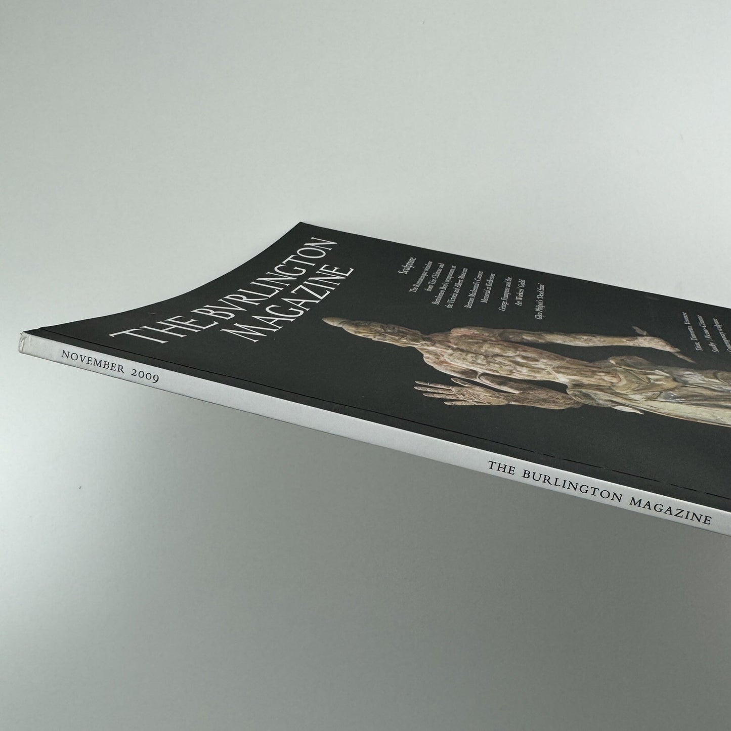 The Burlington Magazine – Sculpture | November 2009 CLI no. 1280