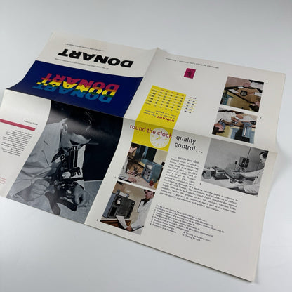 Promotional leaflet for Donart letterpress coated paper | Keliher, Hudson & Kearn