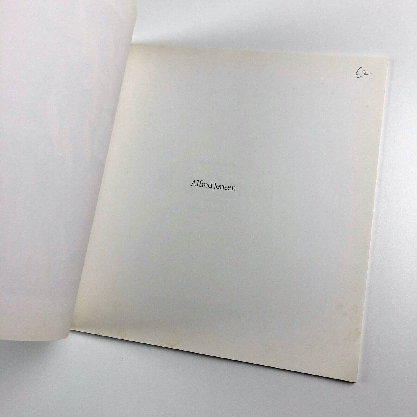 Alfred Jensen | Waddington Galleries, London exhibition catalogue, 1988