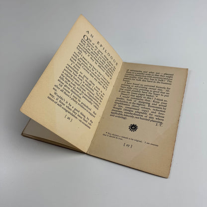 Apropos the Unicorn by Joseph Thorp | The Curwen Press c.1915