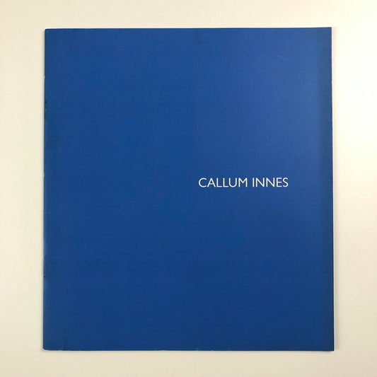 Callum Innes | Angel Row Gallery exhibition catalogue booklet, 1995