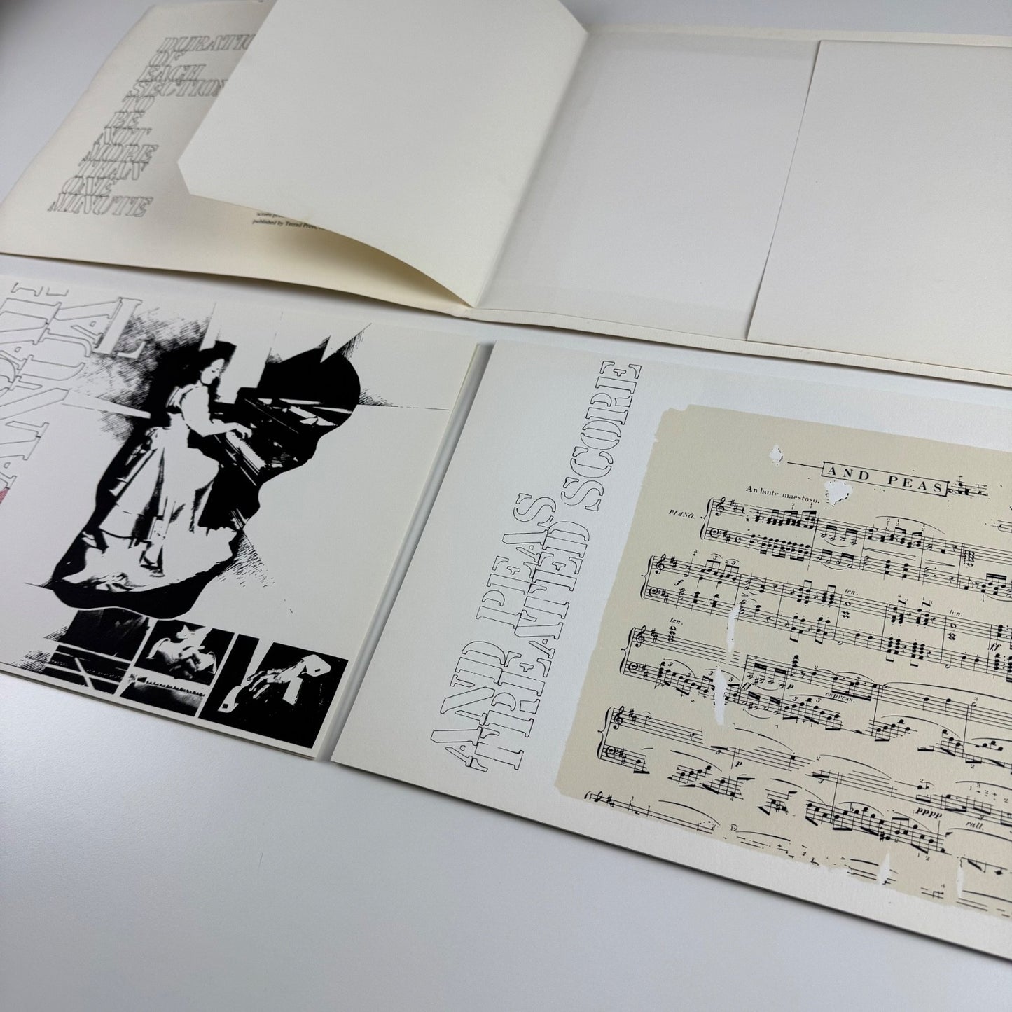 Seven Miniatures OP.XIV. by Tom Phillips folio Tetrad Press 1970 limited edition