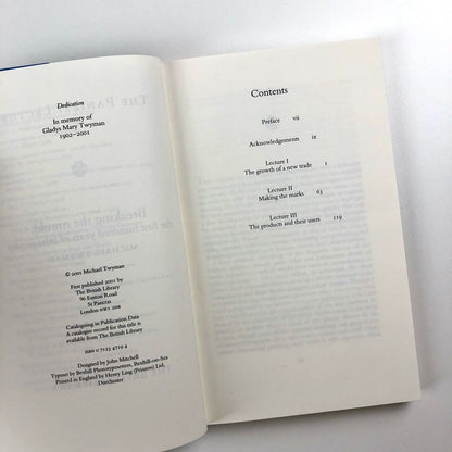 Breaking the Mould: The first hundred years of lithography by  Michael Twyman | The Panizzi Lectures | The British Library, 2000