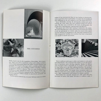 Prospectus of Photography. The department and its facilities | Guildford School of Art, 1960s | introduction by Ifor Thomas