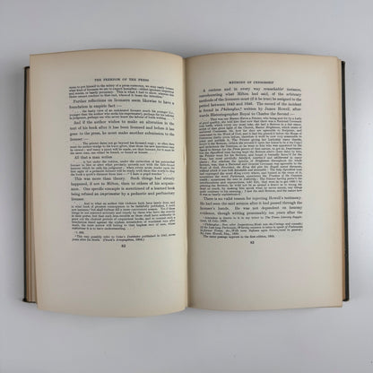 The Struggle for the Freedom of the Press | William M. Clyde Humphrey Milford 1949