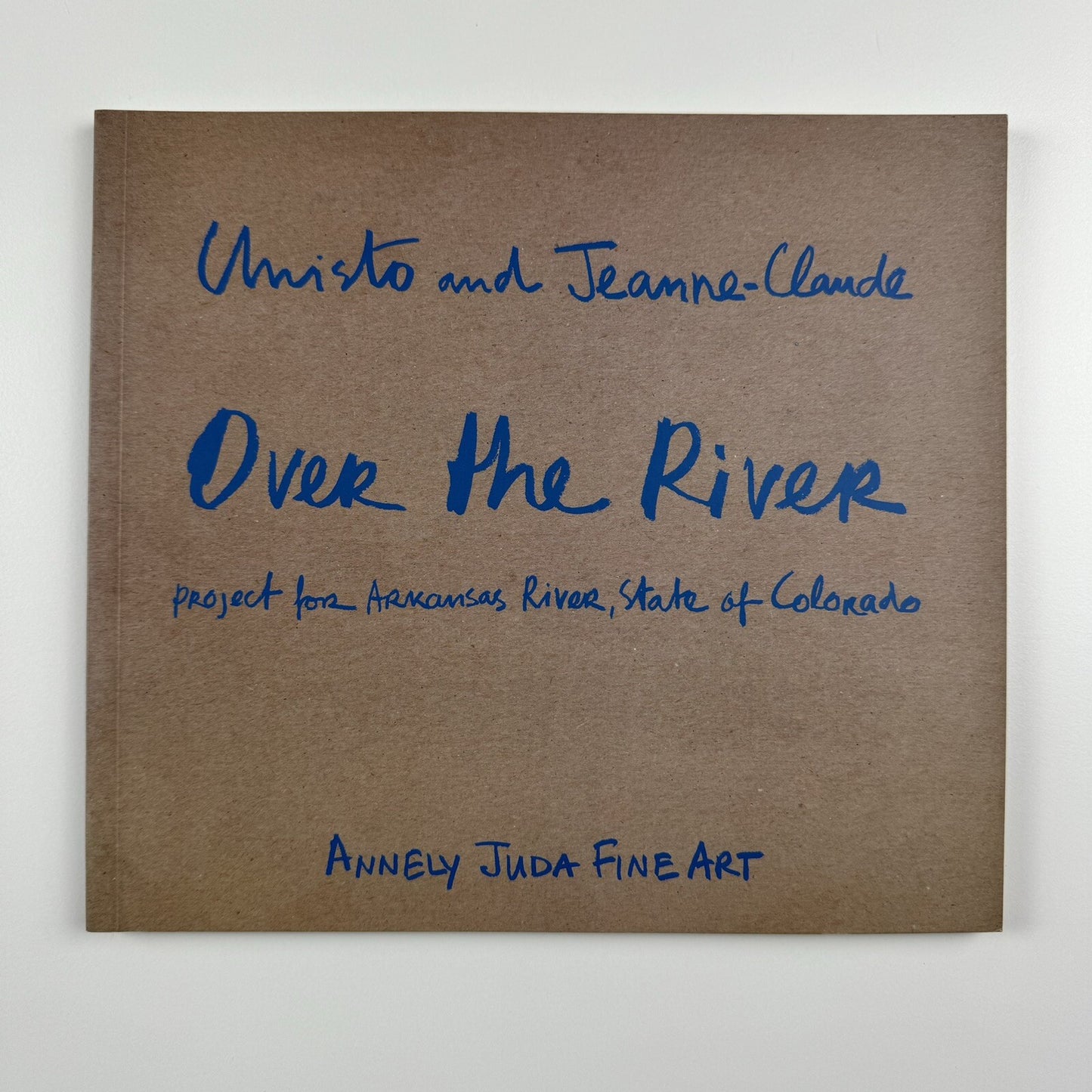 Christo and Jeanne-Claude. Over the River project for Arkansas River | Annely Juda catalogue