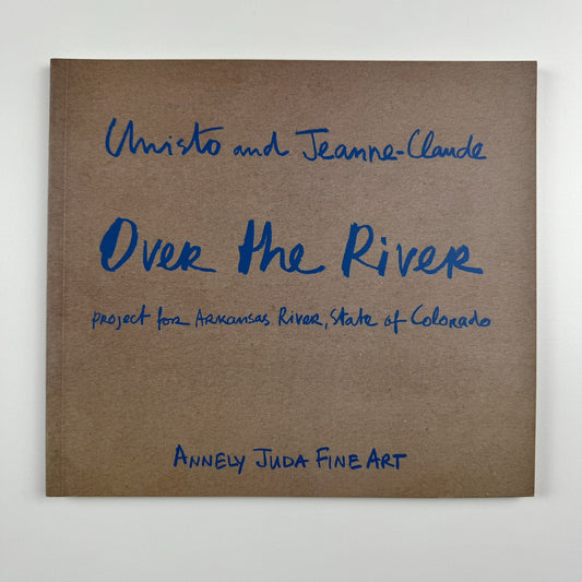 Christo and Jeanne-Claude. Over the River project for Arkansas River | Annely Juda catalogue