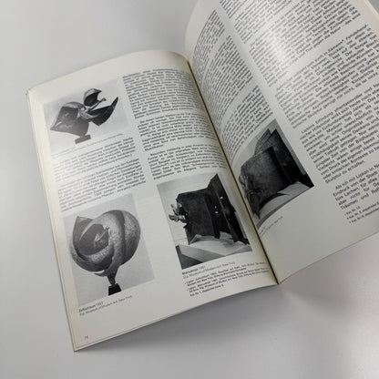 Seymour Lipton | Marlborough Galerie Zurich exhibition catalogue, 1974