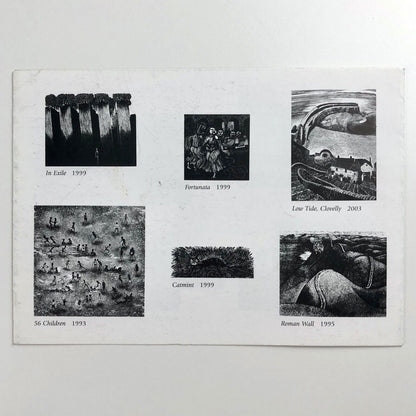 Leaflet for Wood Engravings by Hilary Paynter | 20th Century Gallery, 2004