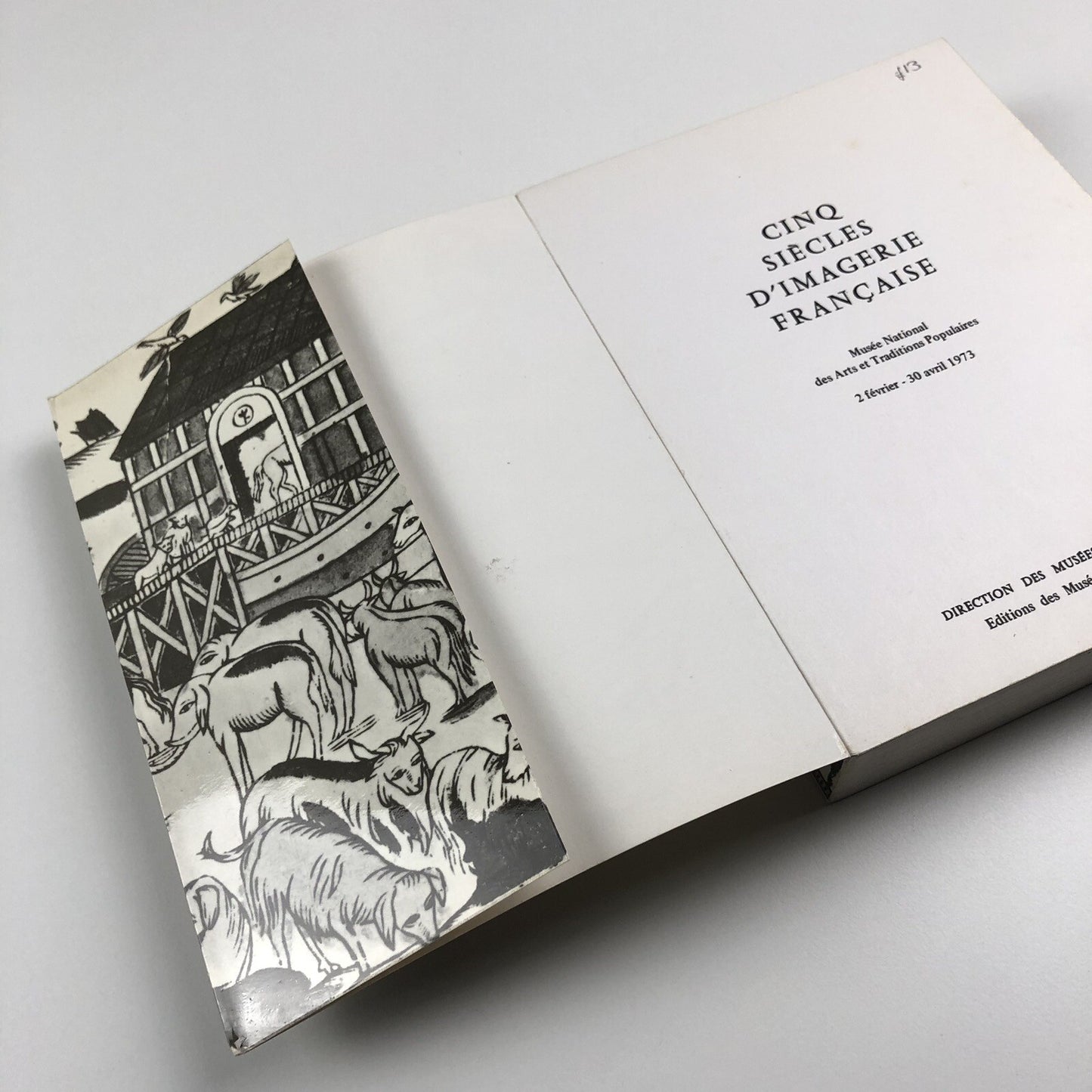 Cinq siècles d’imagerie Française | Exhibition catalogue | Musée National des Arts et Traditions Populaire, 1973