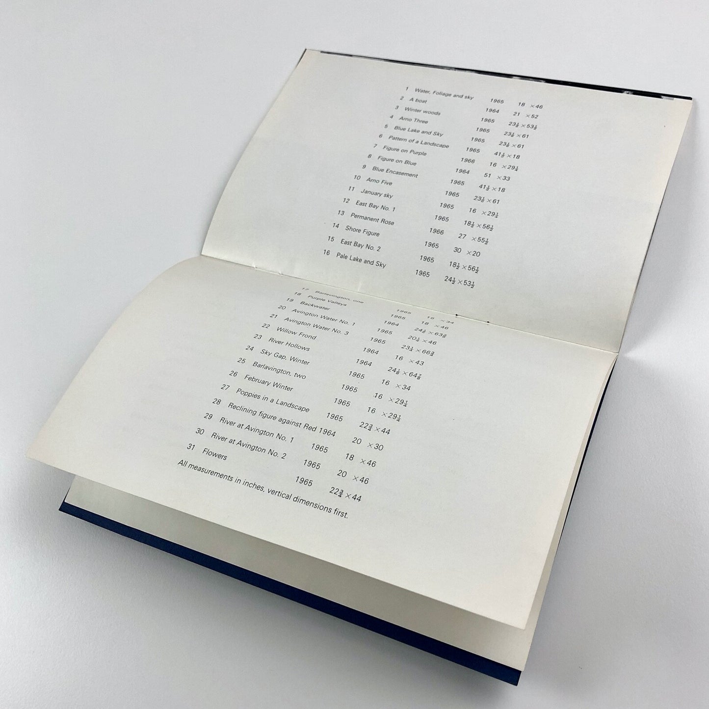 Ivon Hitchens exhibition catalogue | The Waddington Galleries, 1966