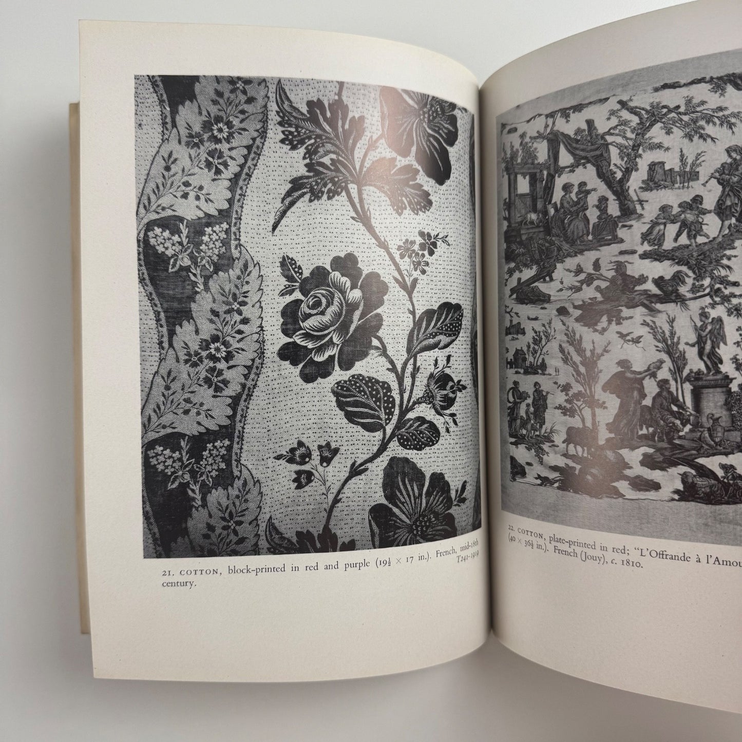 European Printed Textiles. Large Picture Book No. 4. V&A, HMSO, 1949