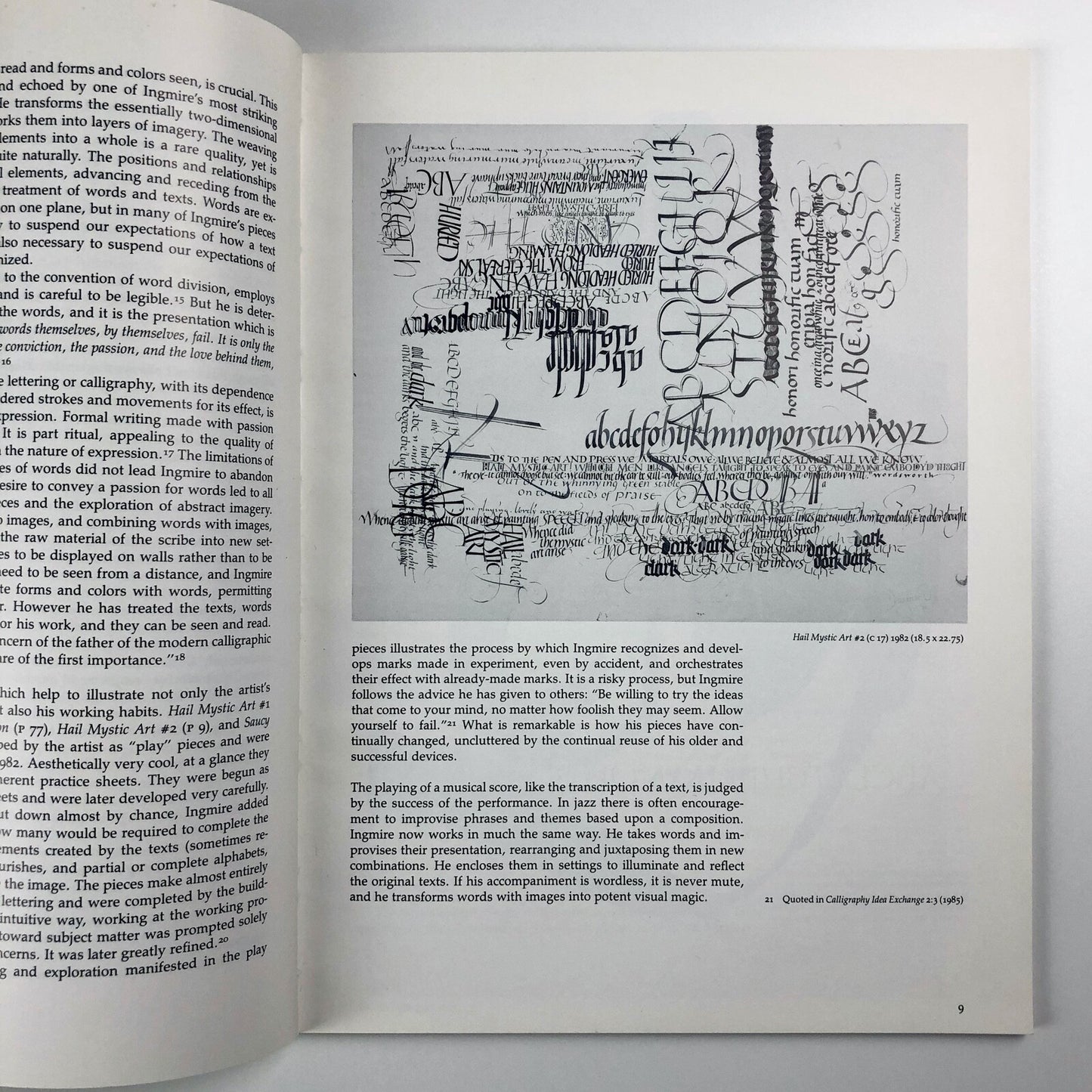 Words of Risk: The Art of Thomas Ingmire | Michael Gullick, 1989