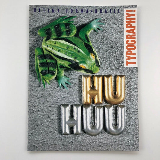 Ultima Forma Typography magazine | Brazilian graphic design | 1997