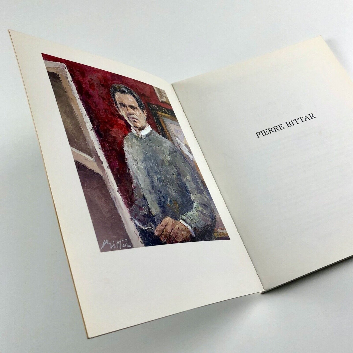 Pierre Bittar | Imprimerie Blanchard catalogue, 1986 inscribed