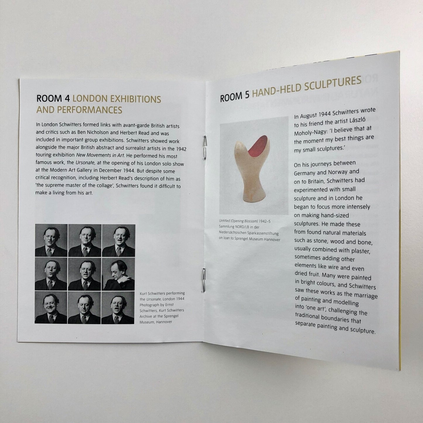 Schwitters in Britain | Pocket gallery guide – Tate Britain 2013