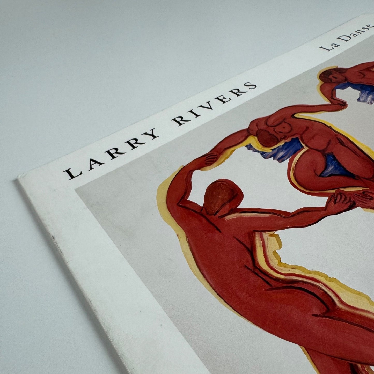 Folding card Larry Rivers La Danse | Marlborough New York April 1995