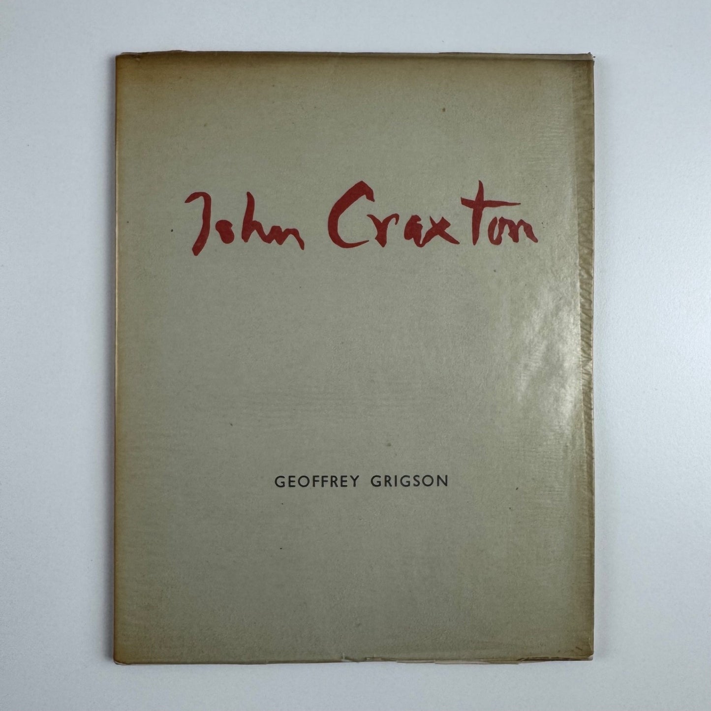 John Craxton Paintings and Drawings by Geoffrey Grigson. Horizon, 1948