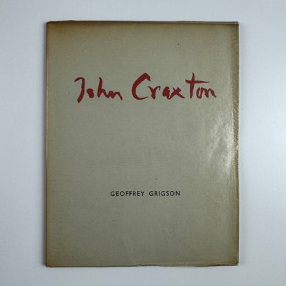 John Craxton Paintings and Drawings by Geoffrey Grigson. Horizon, 1948