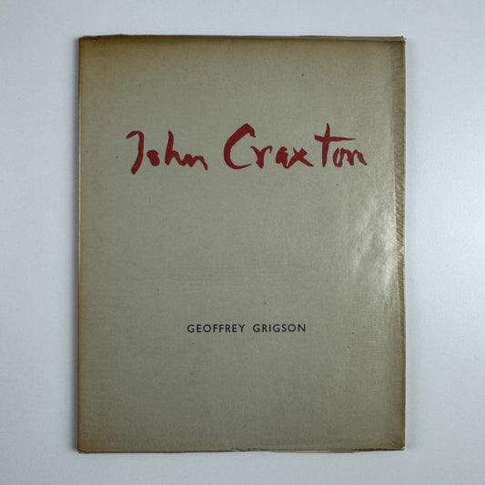 John Craxton Paintings and Drawings by Geoffrey Grigson. Horizon, 1948