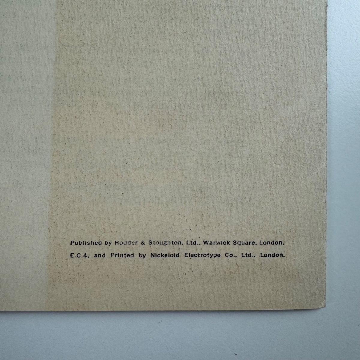 An English Portfolio by Frank Brangwyn Christmas number of The Bookman, Hodder & Stoughton, 1934