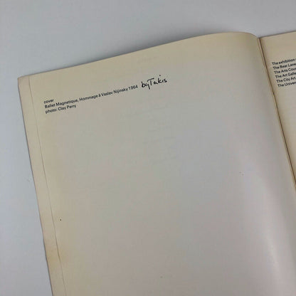 in motion | An Arts Council exhibition of kinetic art | Arts Council of Great Britain, 1966