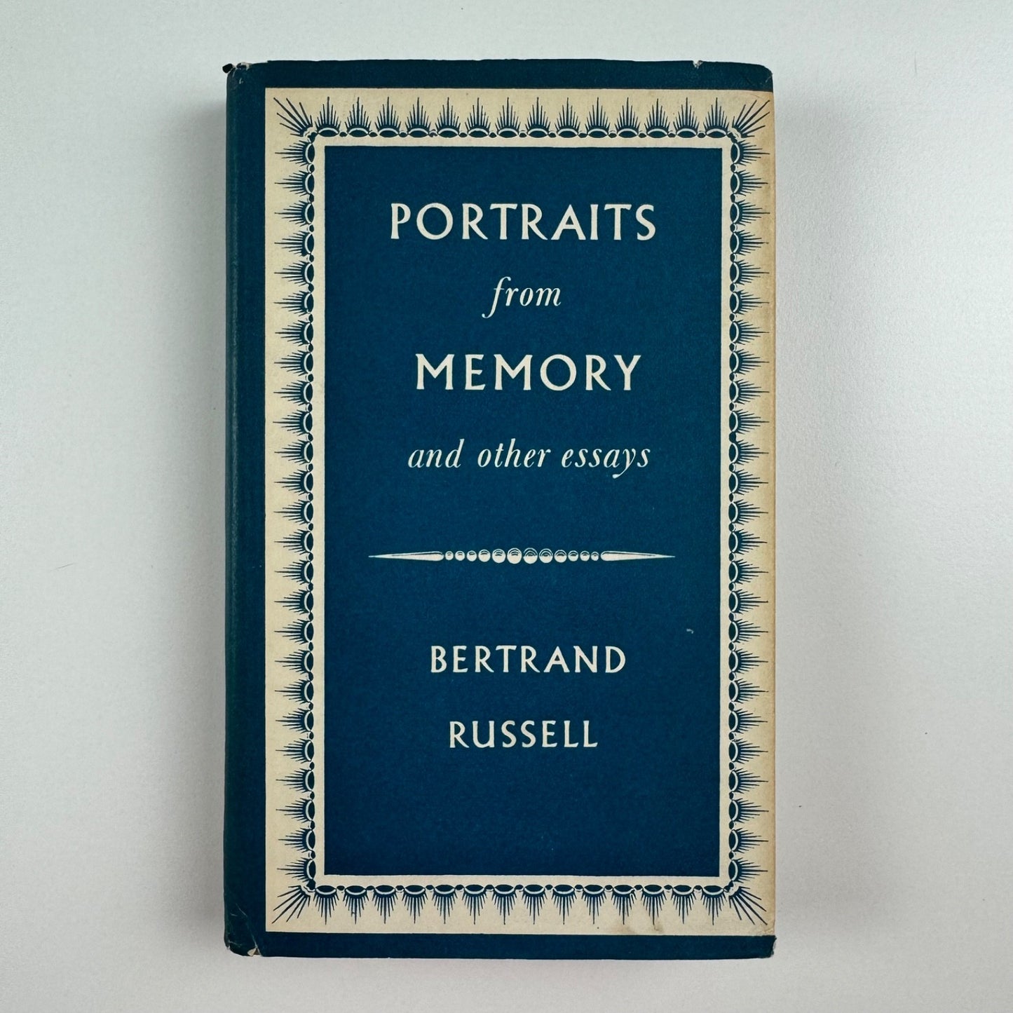 Portraits from Memory and other essays by Bertrand Russell. Readers Union, 1958