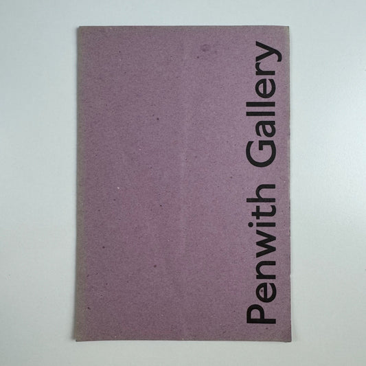 Catalogue Penwith Society Gallery Winter exhibtion 1973/74