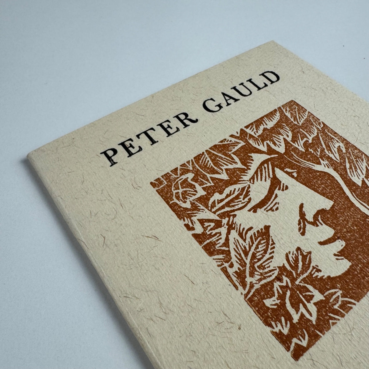Wood-Engraving by Peter Gauld. The New Basement Press, 2006 limited ed. 74/120