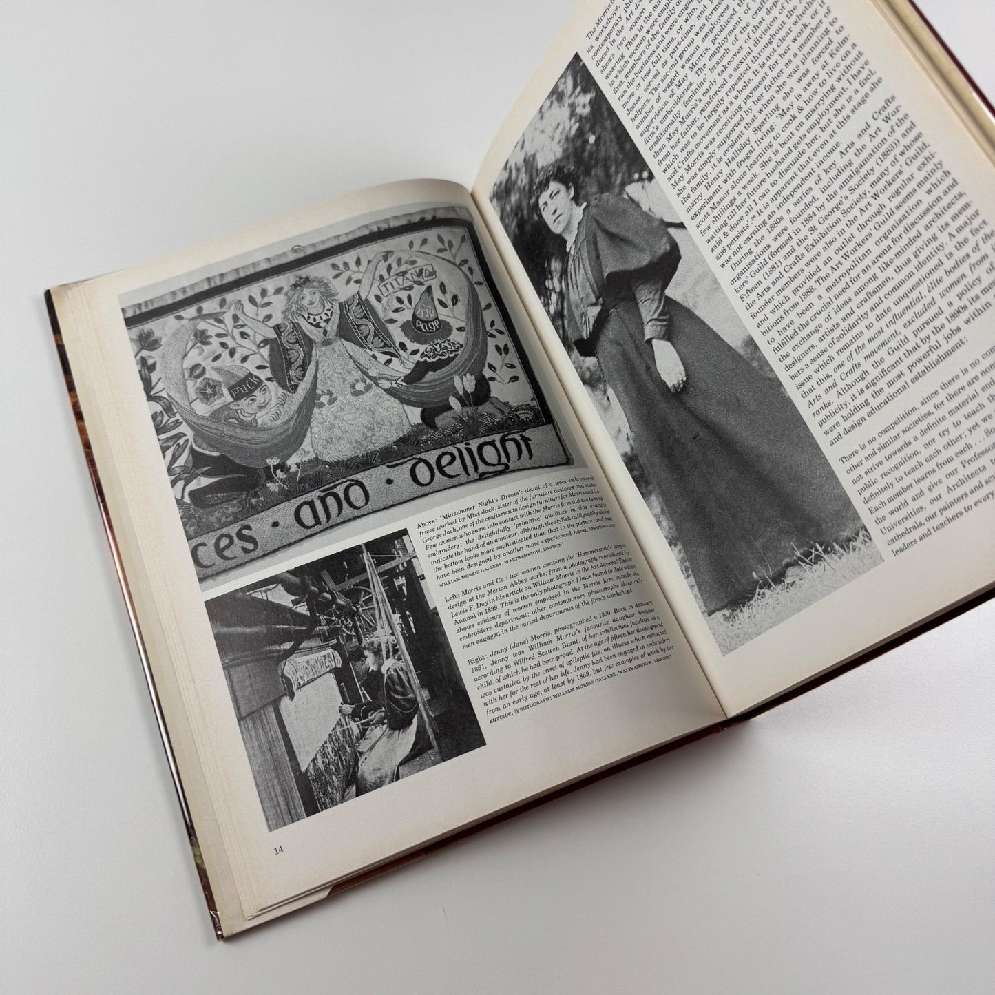 Angel in the Studio. Women in the Arts and Crafts Movement by Anthea Callen 1979
