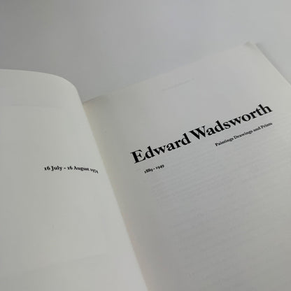 Edward Wadsworth Paintings Drawings and Prints | Colnaghi's London 1974