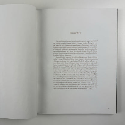 Crossing the Channel – Friendships and Connections | Francis Bacon, Lucian Freud, and Alberto Giacometti | Gagosian Gallery catalogue, 2010