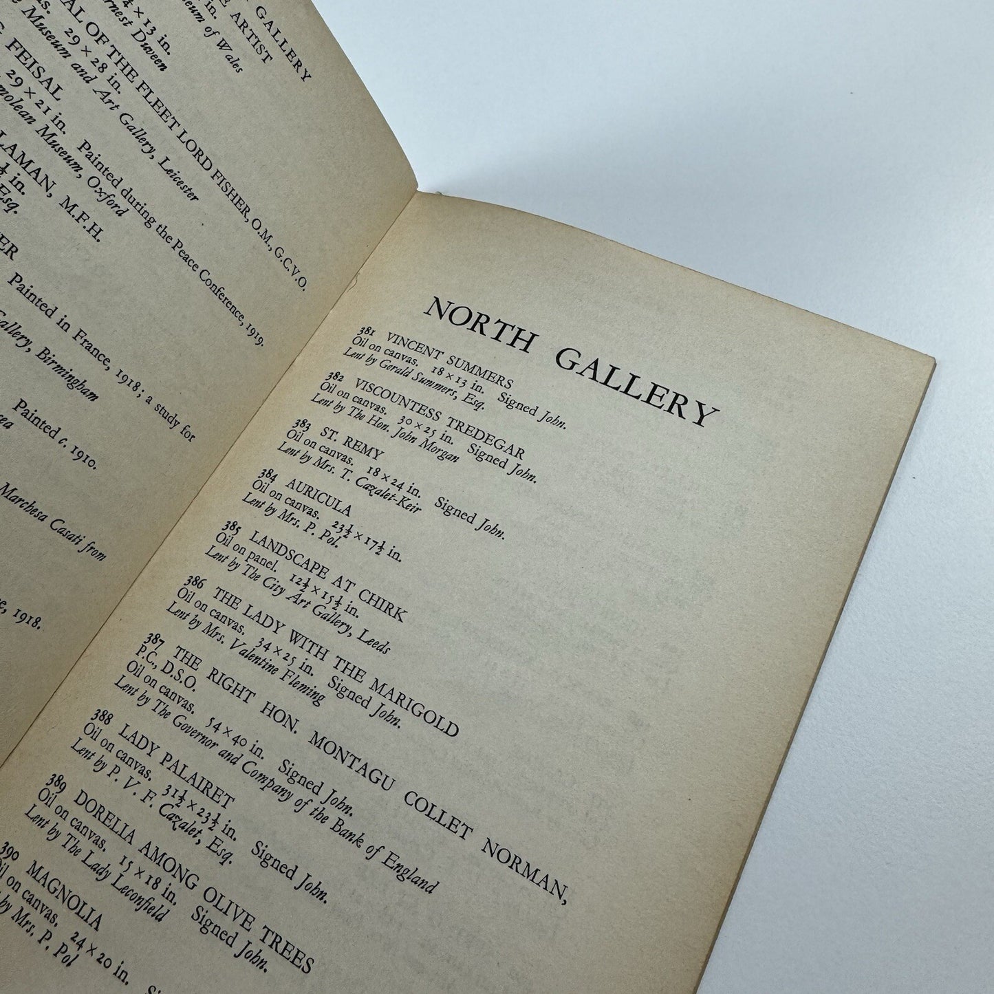 Works by Augustus John | Royal Academy Diploma Gallery 1952 2nd edition