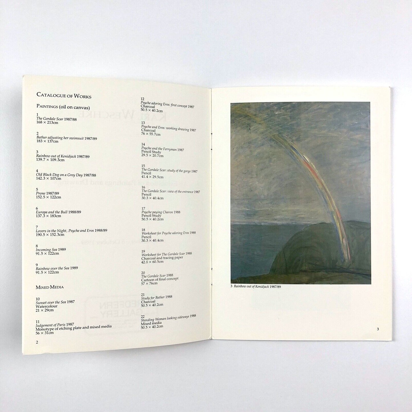 Karl Weschke. An Exhibition of Paintings and Drawings | Redfern Gallery, 1989