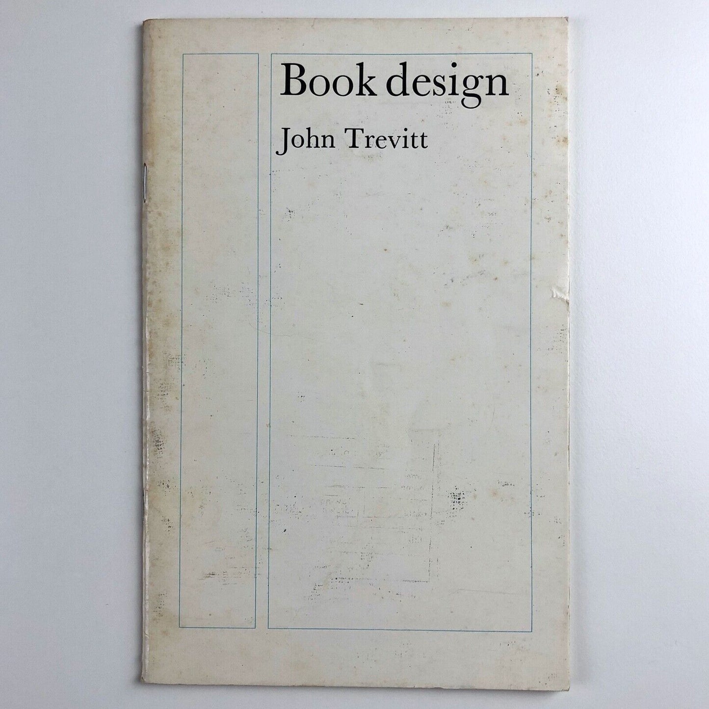 Book Design by John Trevitt | Cambridge University Press, 1980