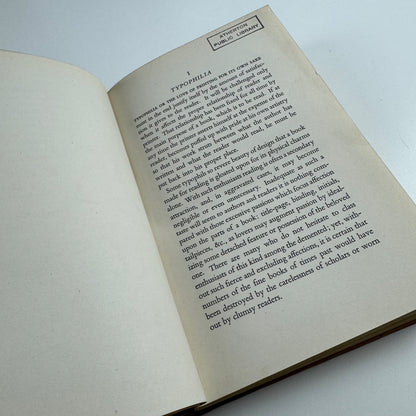 The Printing of Books by Holbrook Jackson | Cassell, 2nd edition 1947