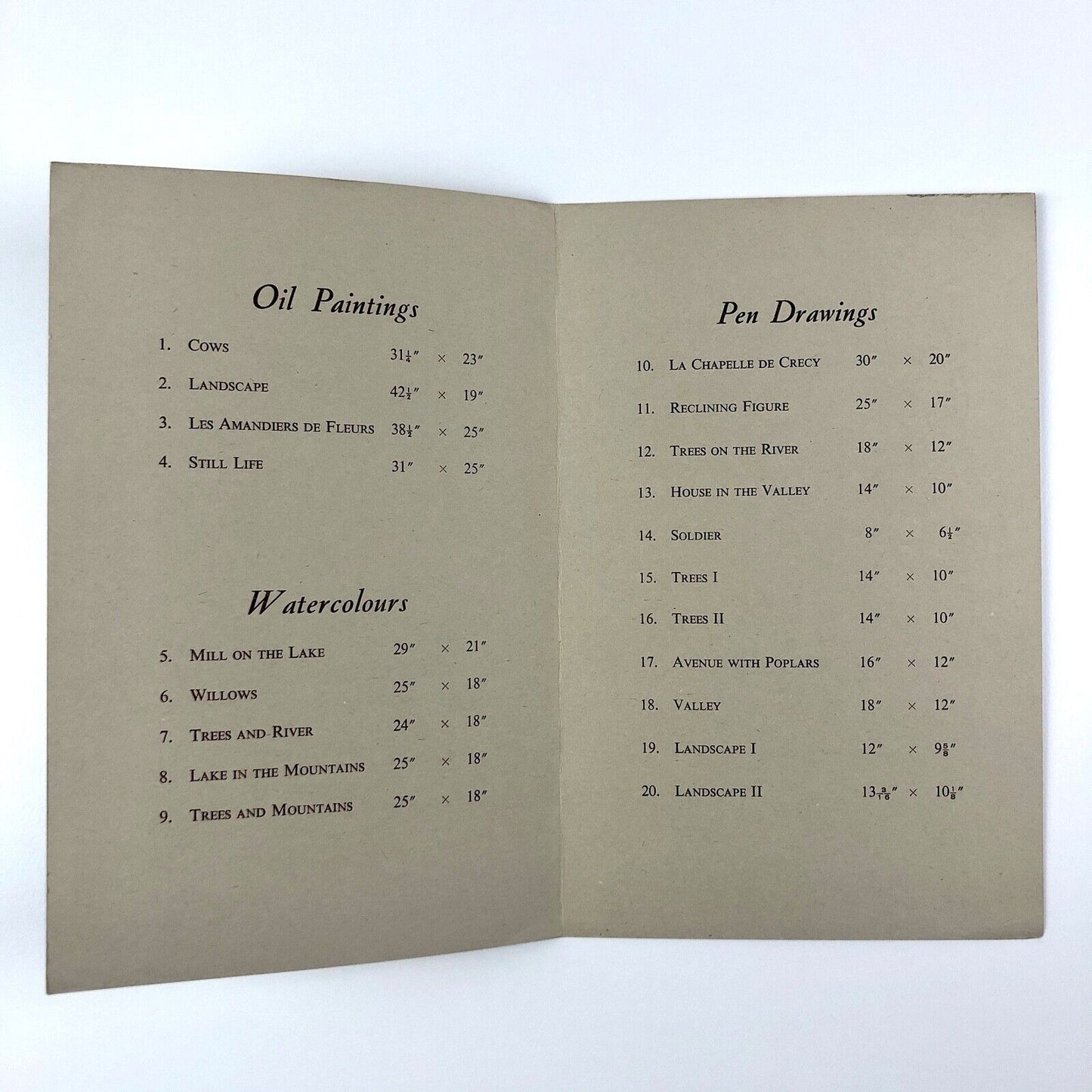 Dunoyer de Segonzac: Twenty Paintings Watercolours and Drawings | Marlborough Fine Art, 1949