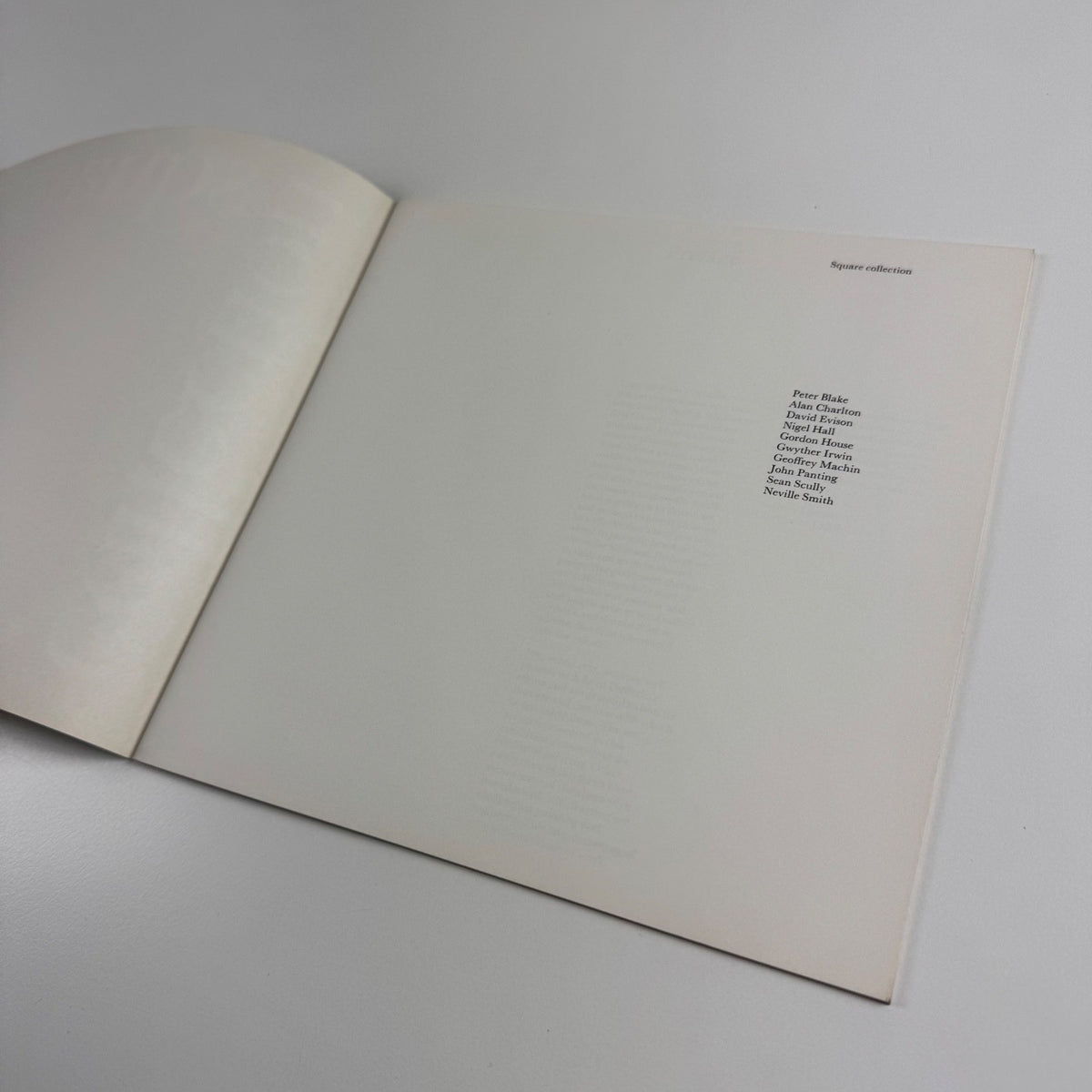 Square collection: works bought for the Arts Council by Lord Dufferin 1973