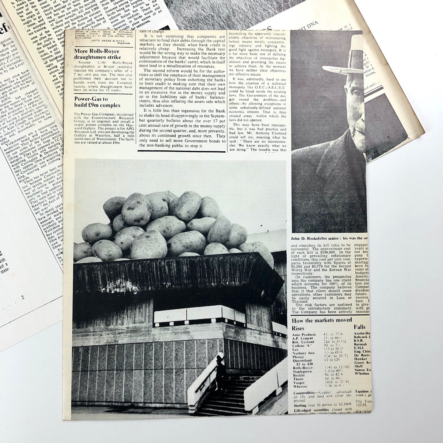 Artist Placement Group inn70 Hayward Gallery catalogue – December, 1971