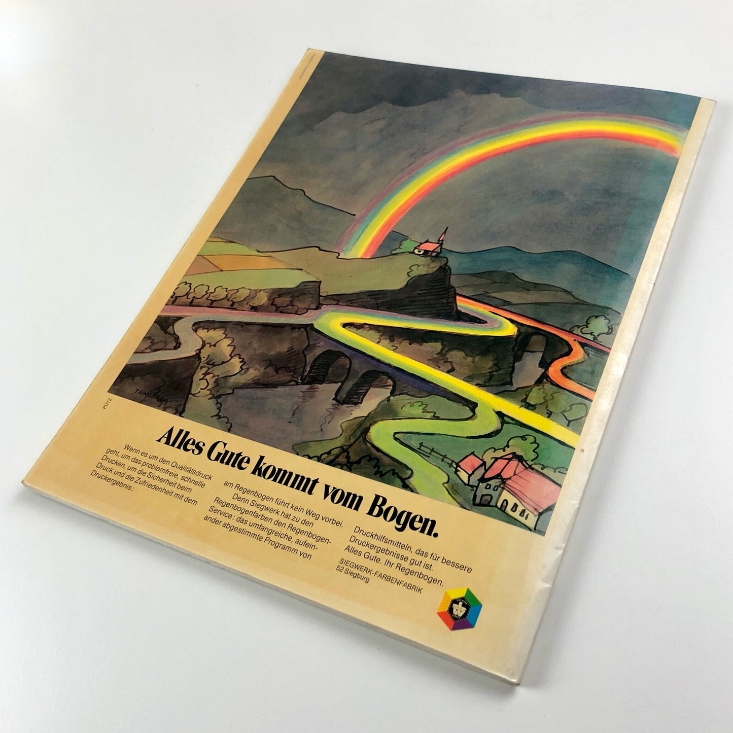 Graphis journal No 184 Vol 32 1976/77 | Walter Herdeg | The Graphis Press