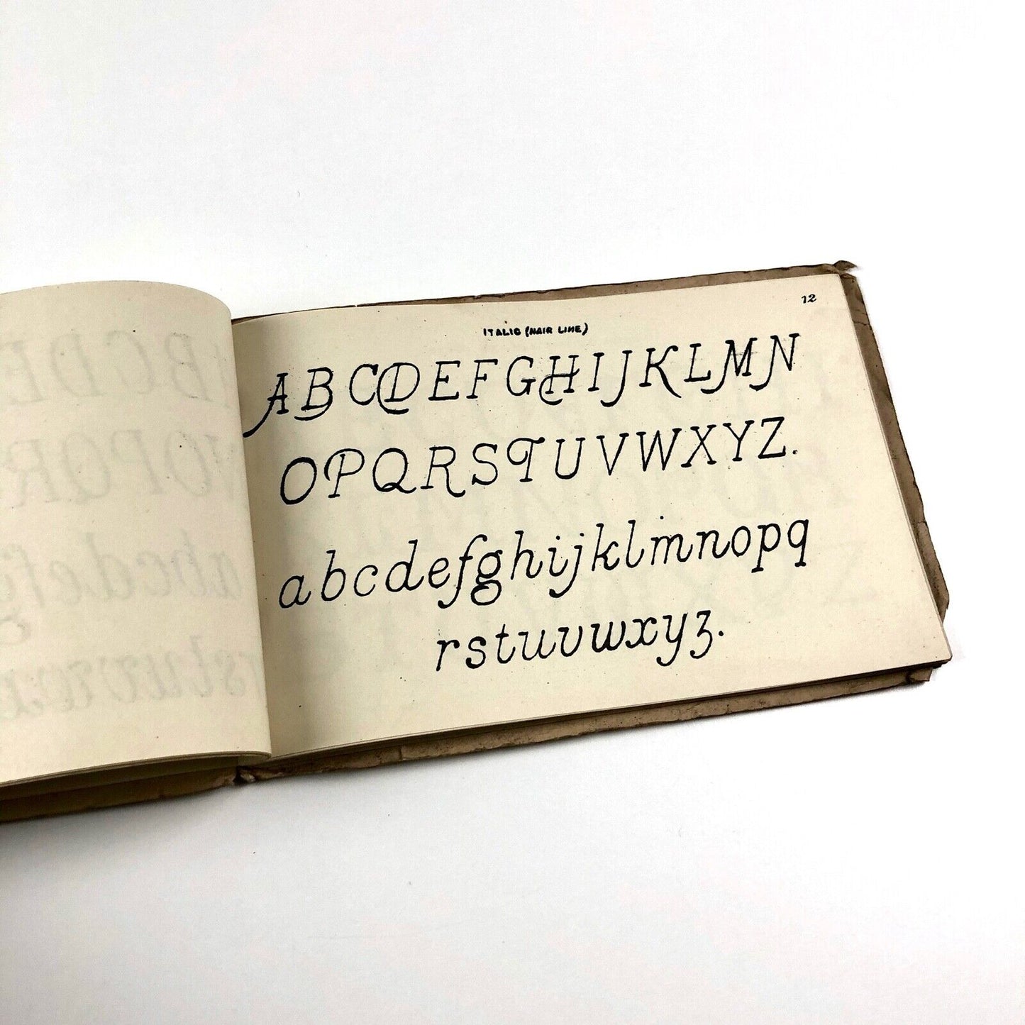 The Ornamental Penman's Pocket Book of Alphabets: Engravers, Sign Writers and Draughtsmen | Benjamin Alexander