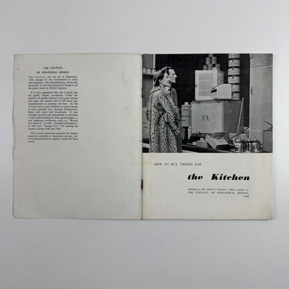 How to buy things for the kitchen. The Council of Industrial Design, 1948